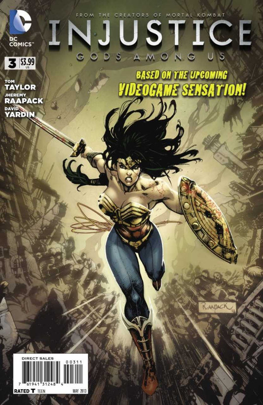 Injustice: Gods Among Us #3 CVR A DC Comics 2013 FN