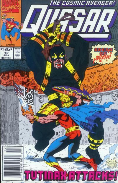 Quasar #12 CVR A Unknown Publisher 1990 FN