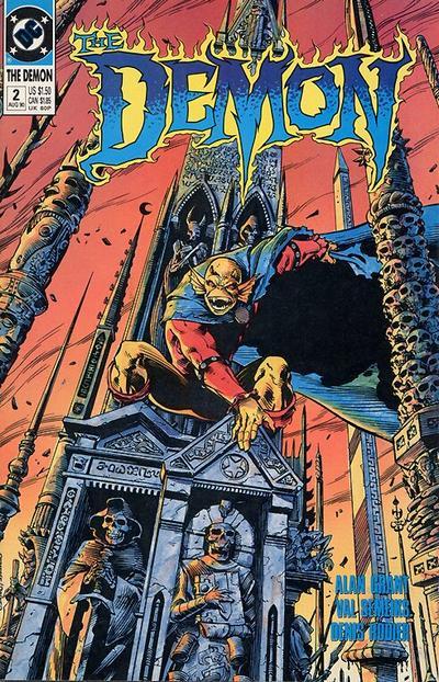 The Demon #2 CVR A DC Comics 1990 VF