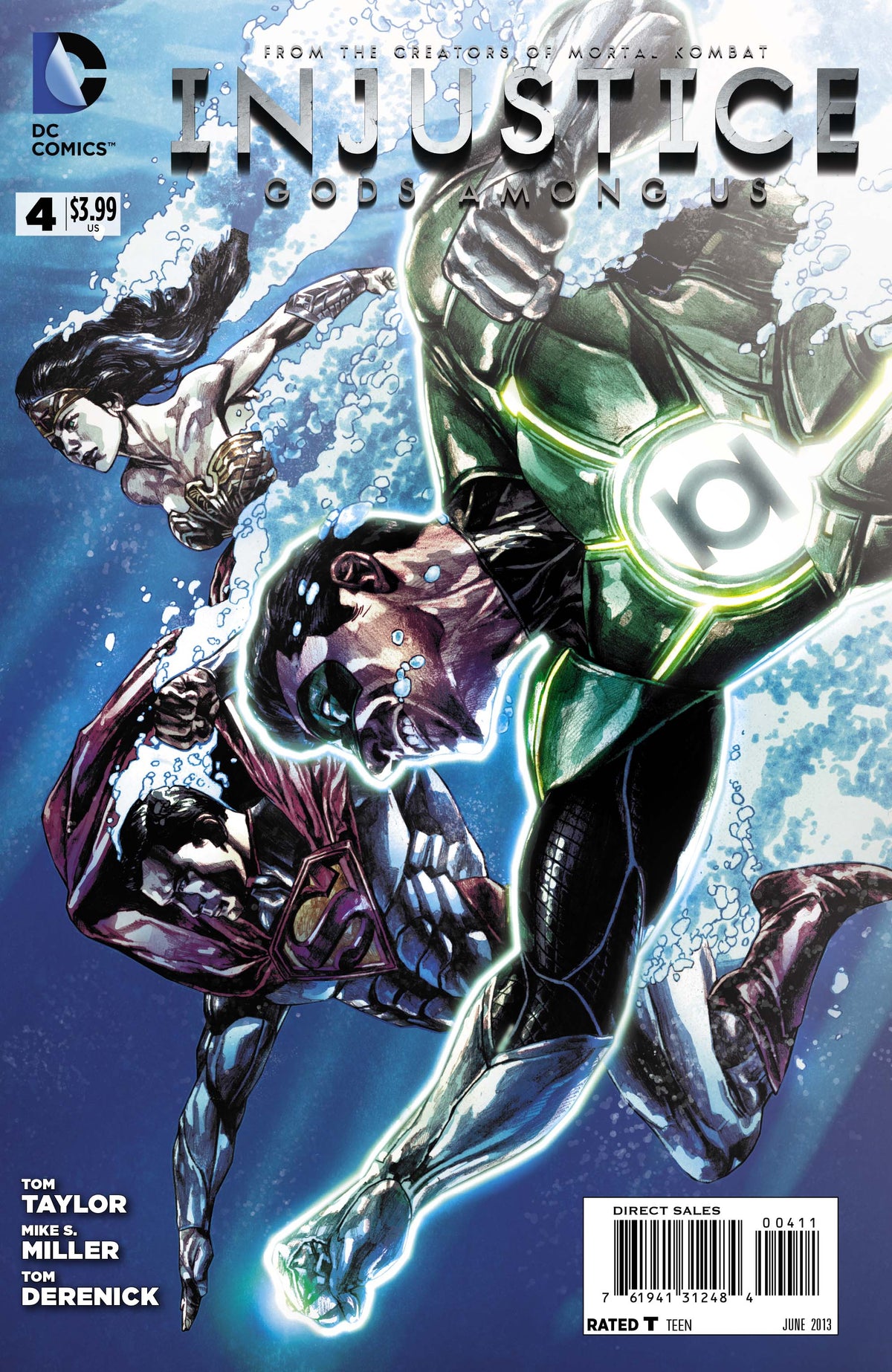 Injustice: Gods Among Us #4 CVR A DC Comics 2013 FN