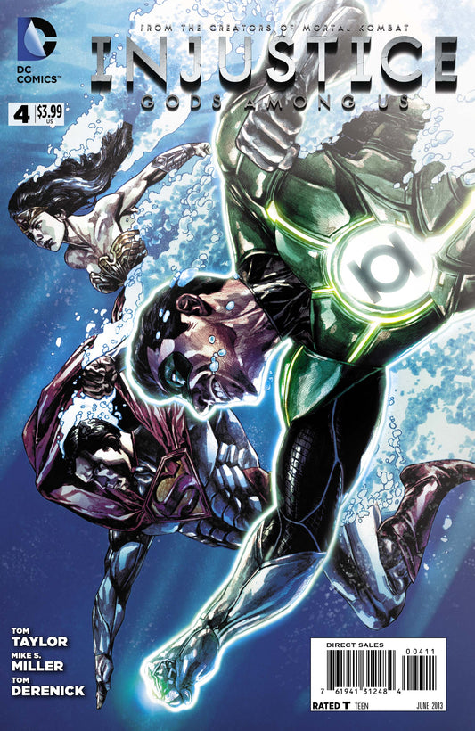 Injustice: Gods Among Us #4 CVR A DC Comics 2013 FN