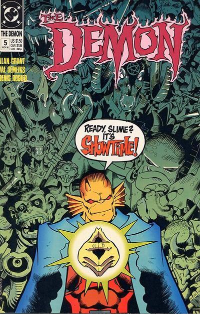 The Demon #5 CVR A DC Comics 1990 VF