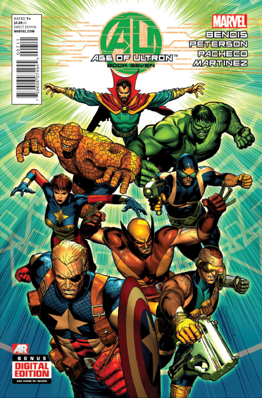 Age of Ultron #7 CVR A Marvel 2013 VF