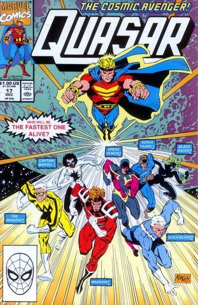 Quasar #17 CVR A Unknown Publisher 1990 FN