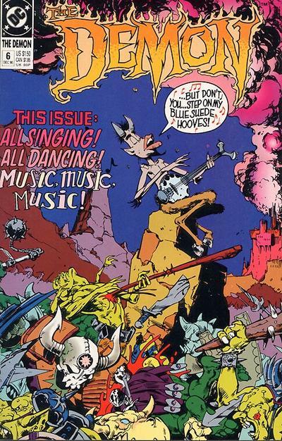 The Demon #6 CVR A DC Comics 1990 VF