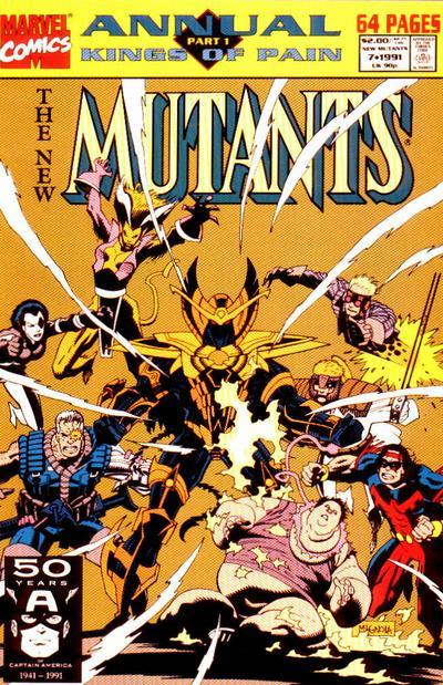 The New Mutants Annual #7 - CVR A (FN)