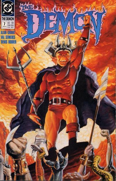 The Demon #7 CVR A DC Comics 1991 VF