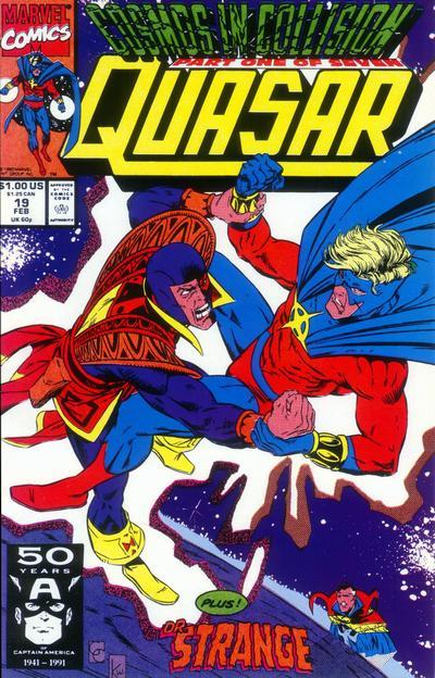 Quasar #19 CVR A Unknown Publisher 1991 FN