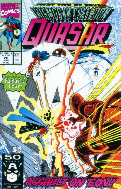 Quasar #20 CVR A Unknown Publisher 1991 FN
