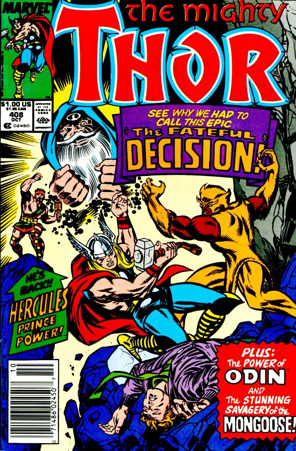 The Mighty Thor #408 - CVR A (VF)