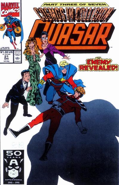 Quasar #21 CVR A Unknown Publisher 1991 FN