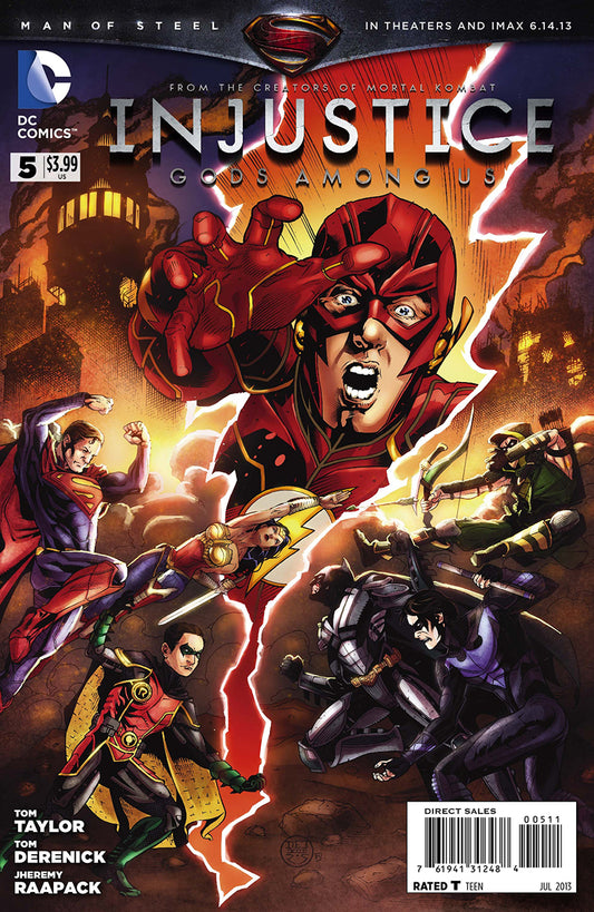 Injustice: Gods Among Us #5 CVR A DC Comics 2013 FN