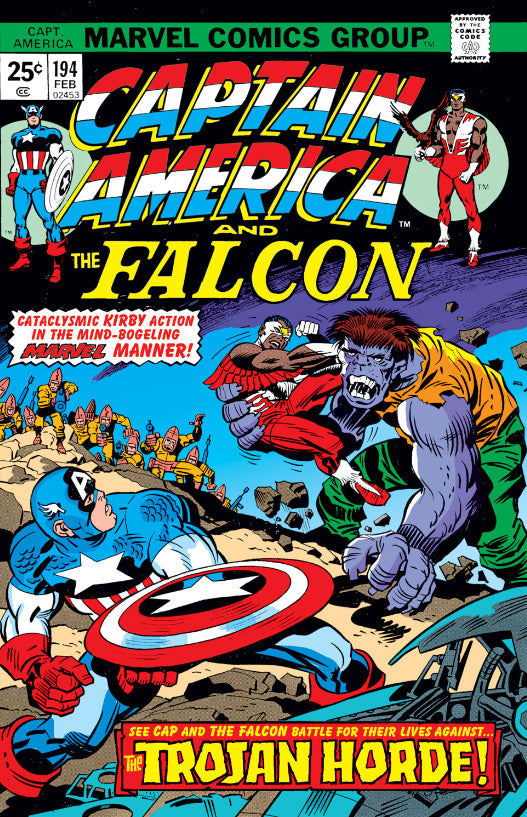 Captain America #194 CVR A Marvel 1976 FN