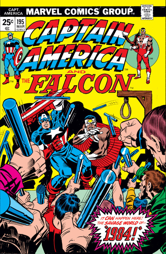 Captain America #195 CVR A Marvel 1976 FN