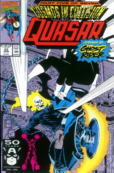 Quasar #23 CVR A Unknown Publisher 1991 FN