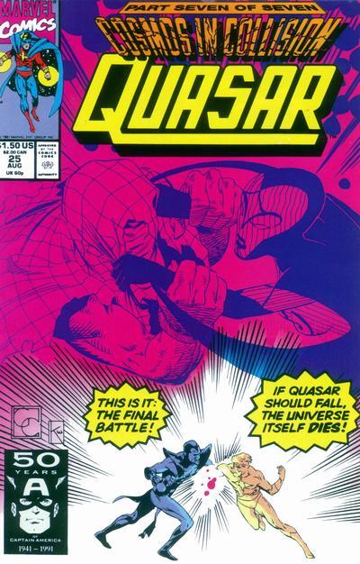 Quasar #25 CVR A Unknown Publisher 1991 FN