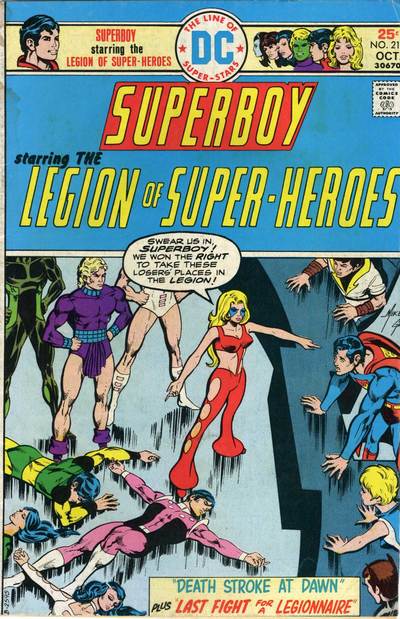 Superboy #212 CVR A DC Comics 1975 FN