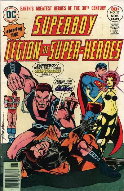 Superboy #221 CVR A DC Comics 1976 FN
