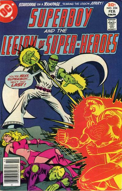 Superboy #224 CVR A DC Comics 1977 FN