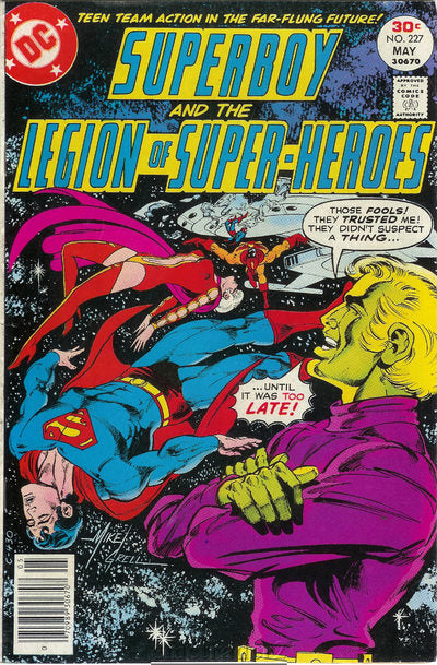 Superboy #227 CVR A DC Comics 1977 FN