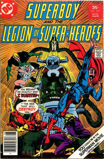 Superboy #230 CVR A DC Comics 1977 FN
