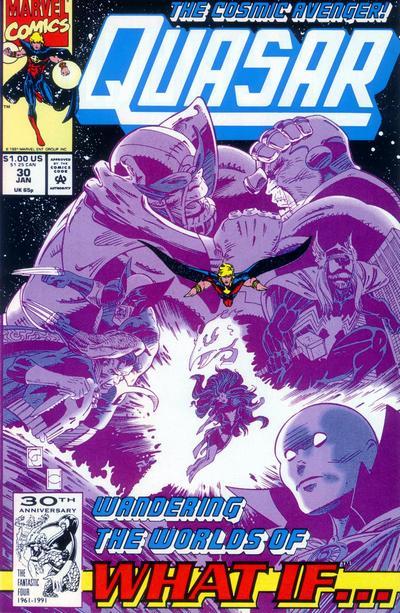 Quasar #30 CVR A Unknown Publisher 1992 FN