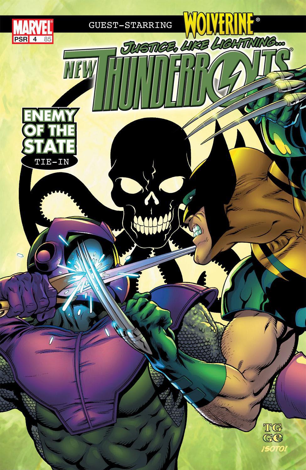 New Thunderbolts #4 CVR A Marvel 2005 FN