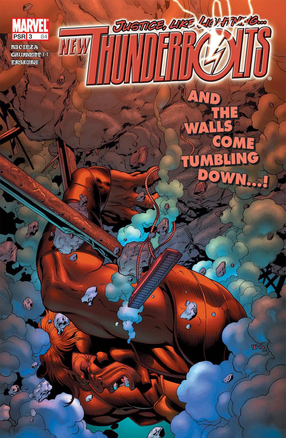 New Thunderbolts #3 CVR A Marvel 2005 FN