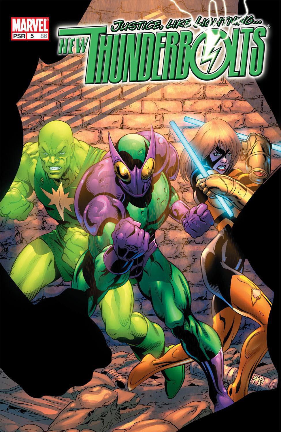 New Thunderbolts #5 CVR A Marvel 2005 FN