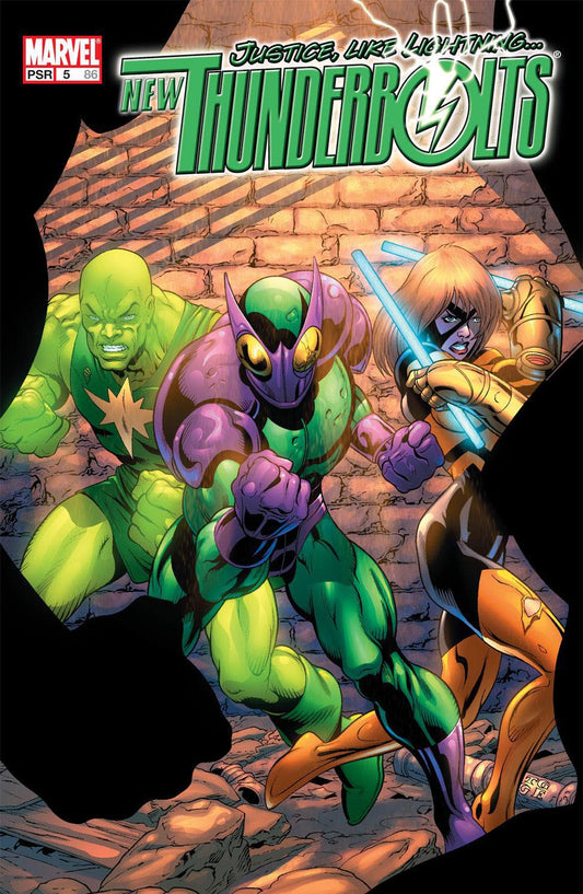 New Thunderbolts #5 CVR A Marvel 2005 FN