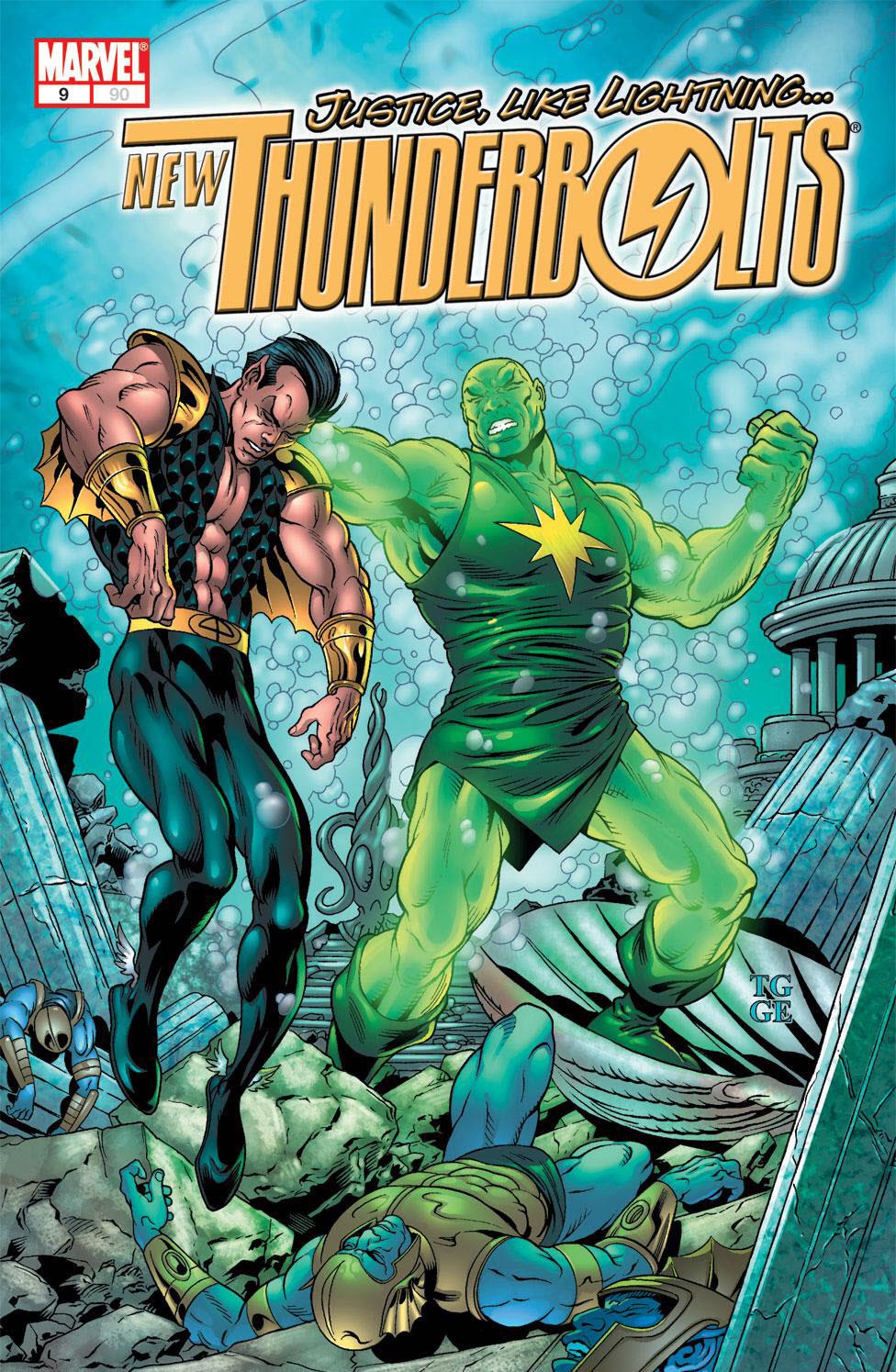 New Thunderbolts #9 CVR A Marvel 2005 FN