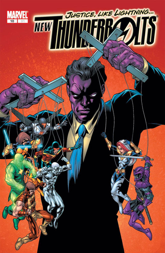 New Thunderbolts #10 CVR A Marvel 2005 FN