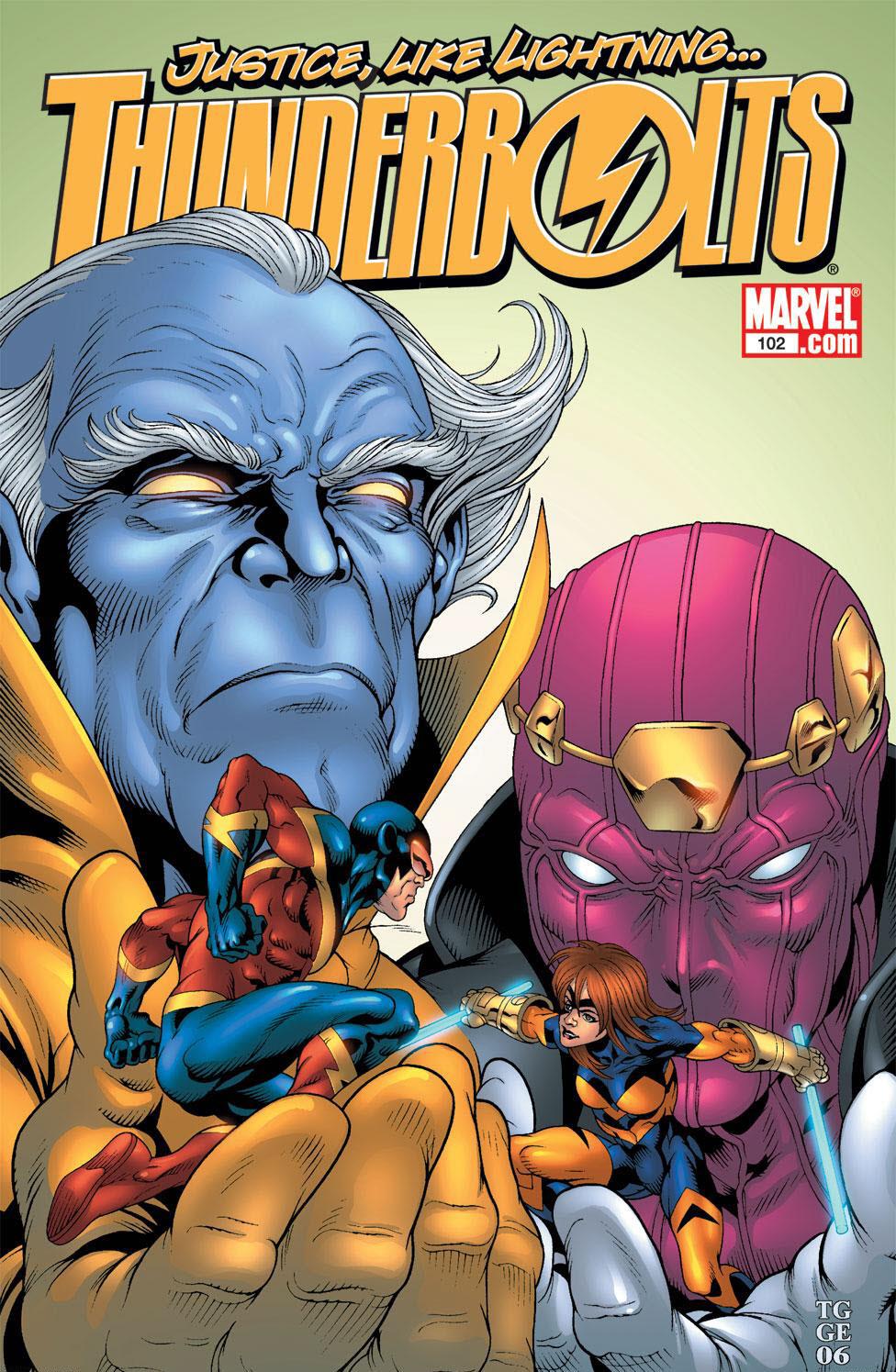 Thunderbolts #102 CVR A Marvel 2006 FN