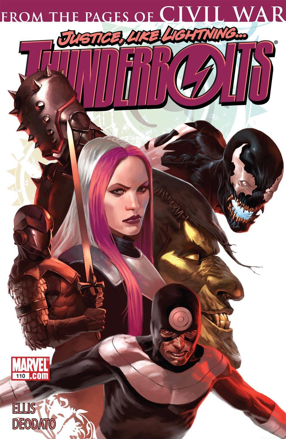 Thunderbolts #110 CVR A Marvel 2007 FN