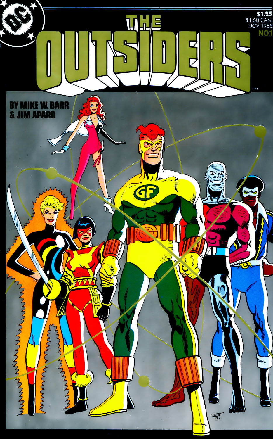 The Outsiders #1 CVR A DC Comics 1985 FN
