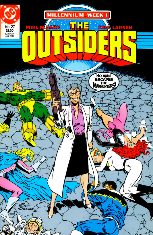The Outsiders #27 CVR A DC Comics 1987 FN