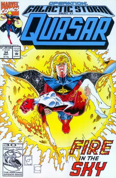 Quasar #34 CVR A Unknown Publisher 1992 FN
