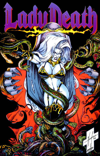 Lady Death: The Crucible #2 CVR A Chaos! Comics 1997 VF