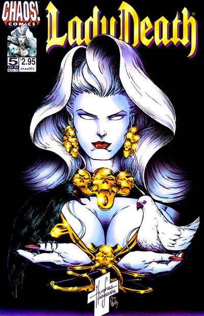 Lady Death: The Crucible #5 CVR A Chaos! Comics 1997 VF
