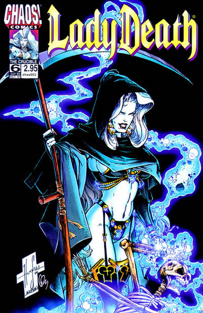 Lady Death: The Crucible #6 CVR A Chaos! Comics 1997 VF