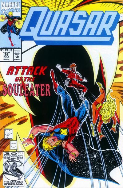 Quasar #36 CVR A Unknown Publisher 1992 FN