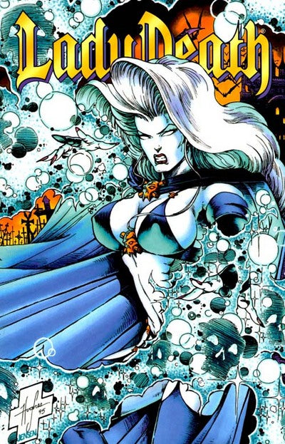 Lady Death: The Odyssey #4 CVR A Chaos! Comics 1996 VF