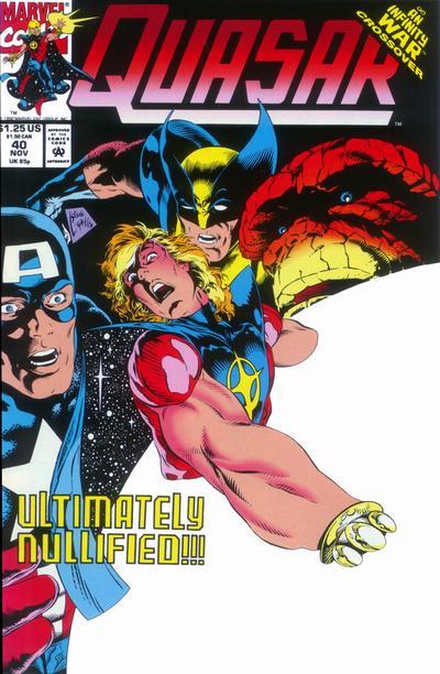 Quasar #40 CVR A Unknown Publisher 1992 FN