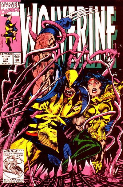 Wolverine #63 CVR A Marvel 1992 FN