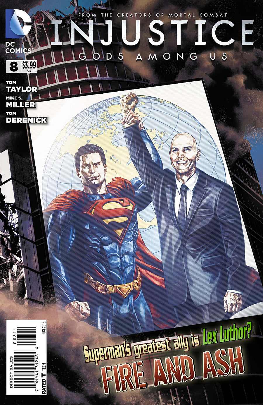 Injustice: Gods Among Us #8 CVR A DC Comics 2013 FN
