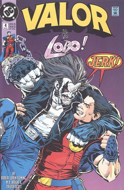 Valor #4 CVR A DC Comics 1993 VF