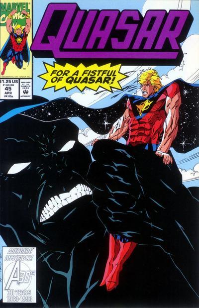 Quasar #45 CVR A Unknown Publisher 1993 FN
