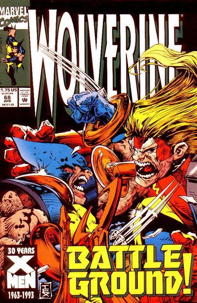 Wolverine #68 CVR A Marvel 1993 FN