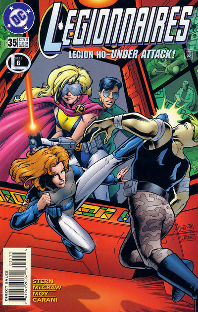 Legionnaires #35 CVR A DC Comics 1996 VF