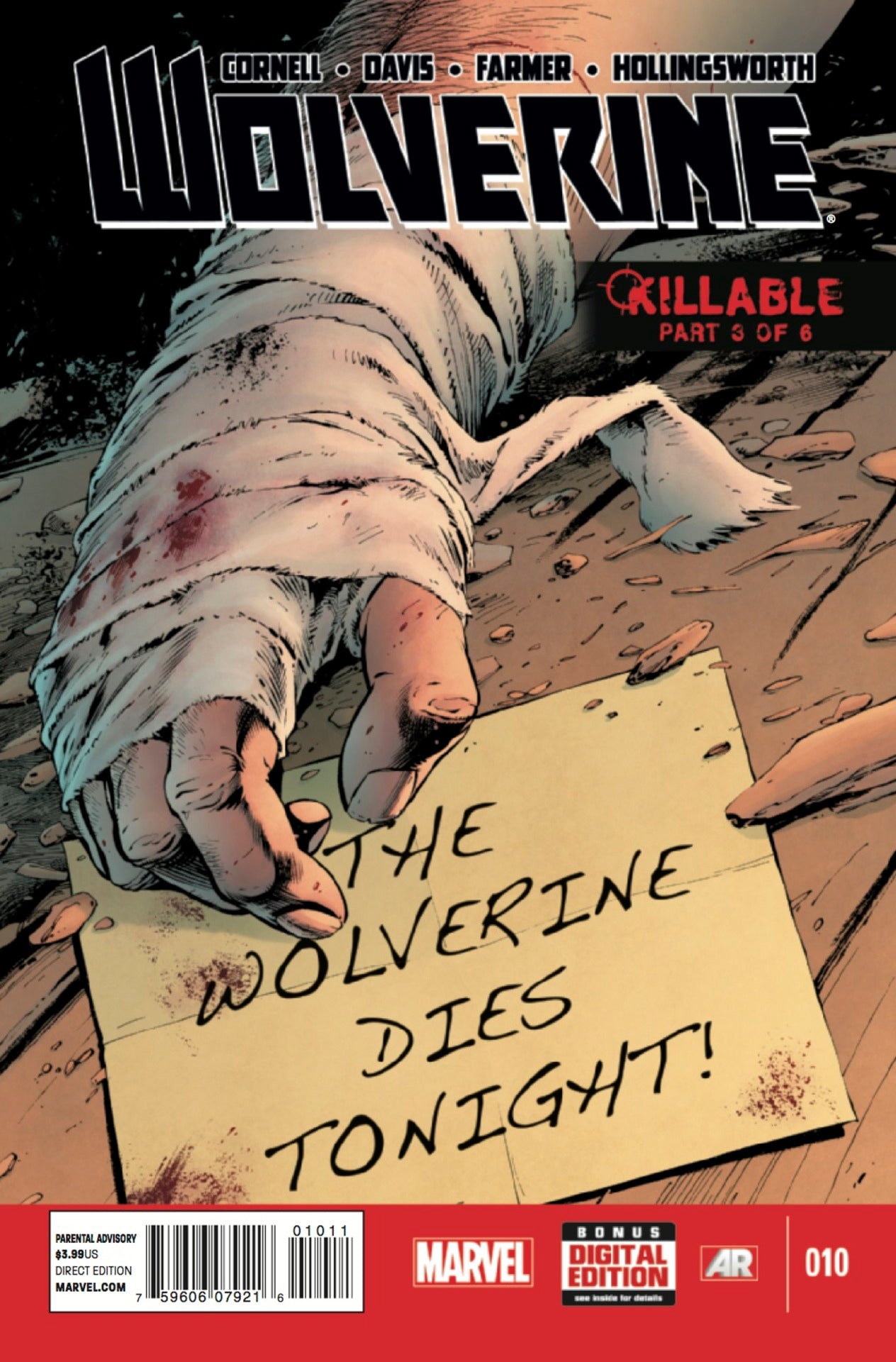 Wolverine #10 - CVR A (VF)